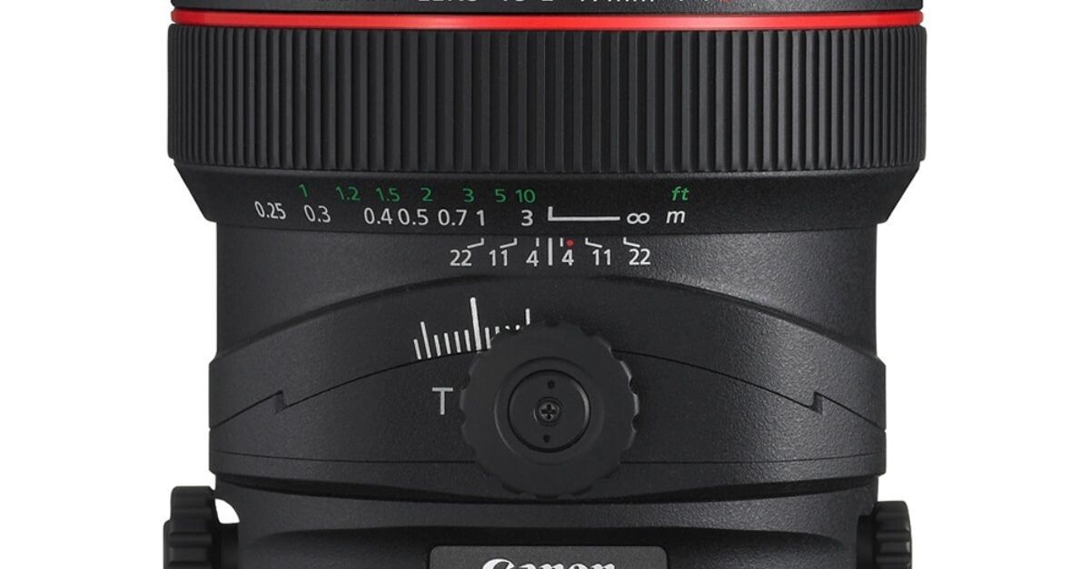Canon TS17 TS-E 17mm f/4L Tilt Shift Lens - Specular