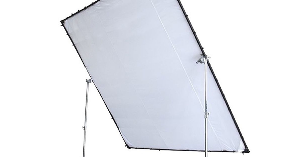 KUPO KH-08 Butterfly Scrim Frame Kit - up to 8' x 8' (2.4m x 2.4m ...