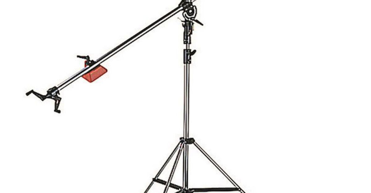 Manfrotto 025BS Super Boom With Stand & Wheels - Specular