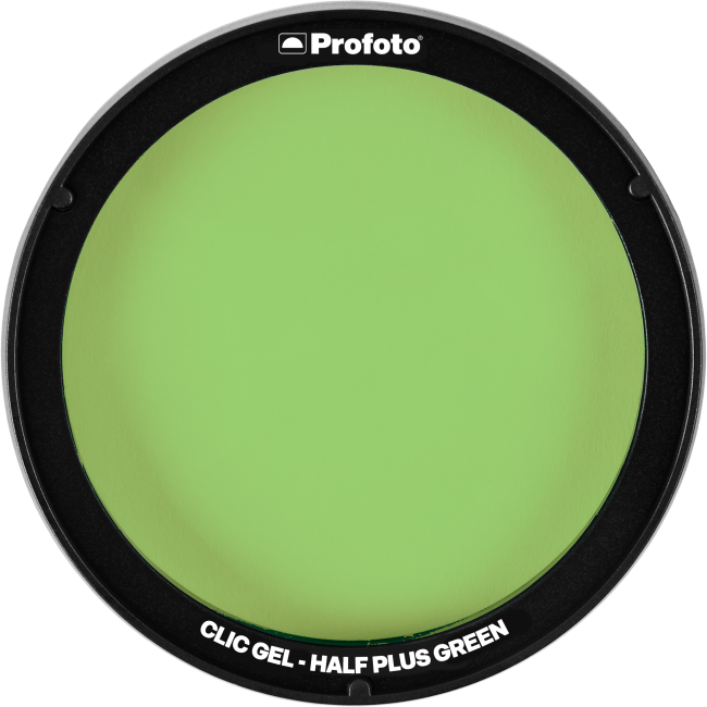 Profoto 101020 Clic Gel Half Plus Green