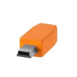 Cuc2415 Org Tether Pro Usb C To 2 0 Mini B 5 Pin 15 Org 5 Pin Tip