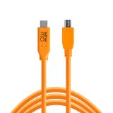 Cuc2615 Org Tether Pro Usb C To 2 0 Mini B 5 Pin 15 Org Main