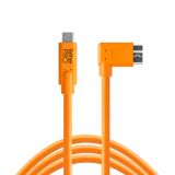 Cuc33 R15 Org Tether Pro Usb C To 3 0 Micro B Right Angle 15 Org Main