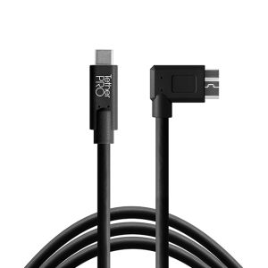 Cuc33 R15 Blk Tether Pro Usb C To 3 0 Micro B Right Angle 15 Blk Main