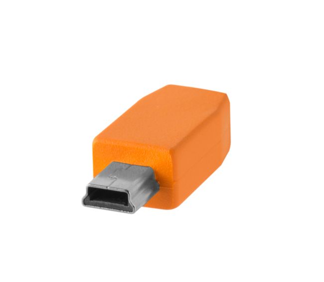 Cuc2415 Org Tether Pro Usb C To 2 0 Mini B 5 Pin 15 Org 5 Pin Tip