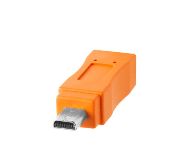 Cuc2615 Org Tether Pro Usb C To 2 0 Mini B 8 Pin 15 Org 8 Pin Tip