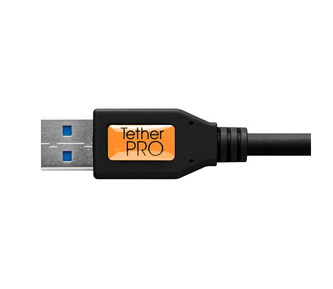 Cuc3215 Blk Tether Pro Usb 3 0 To Usb C 15 Blk Usb A Tip Side