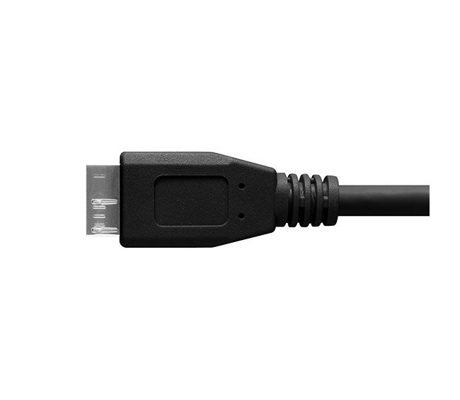 Cuc3315 Blk Tether Pro Usb C To 3 0 Micro B 15 Blk Micro B Side