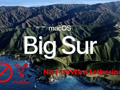 Big Sur Fire Wire Tethering